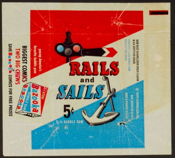 1955 Topps Rails and Sails